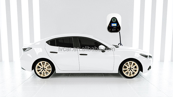 Rango de voltaje de entrada 220VAC Cargador portátil de 7 kW montado en la pared para vehículos de energía