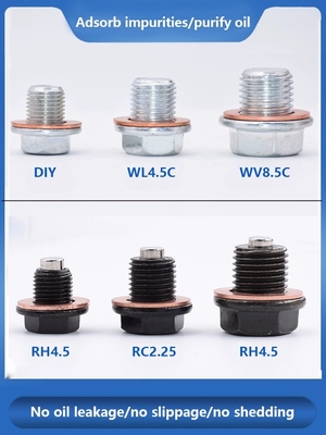 Enchufe de perno de aceite magnético M14x1.5 M12x2.25 para el SUV AC SCHNITZER X6 E71 08-14