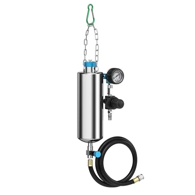 Kit de limpieza del sistema de aire acondicionado negro Herramienta de limpieza efectiva del sistema de aire acondicionado para el mantenimiento de la línea del automóvil