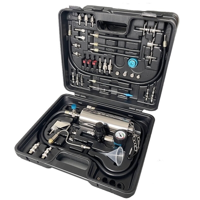 Kit de limpieza del sistema de aire acondicionado negro Herramienta de limpieza efectiva del sistema de aire acondicionado para el mantenimiento de la línea del automóvil