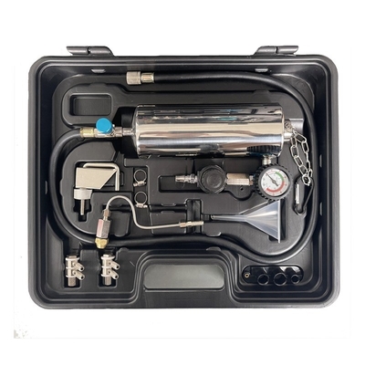 Kit de limpieza del sistema de aire acondicionado negro Herramienta de limpieza efectiva del sistema de aire acondicionado para el mantenimiento de la línea del automóvil
