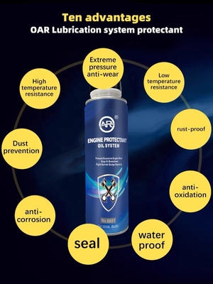 Protector del sistema de lubricación del motor de gasolina Reduce la fricción y protege tu motor