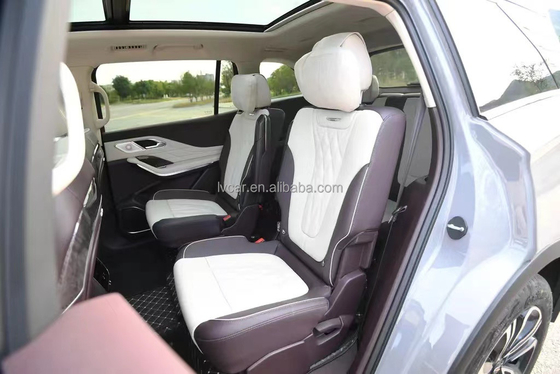 2024 HongQi HS7 SUV negro de tamaño medio a grande con manejo a la izquierda y sin bastidor de techo