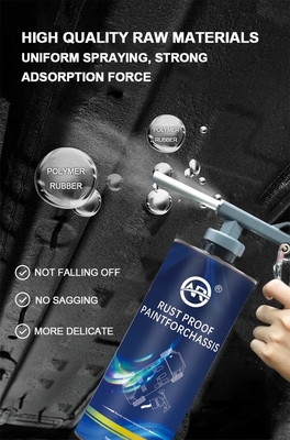 Revestimiento de caucho con aerosol a prueba de corrosión del automóvil 1 kg Vida útil de 18 meses