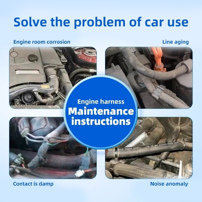 Solución de limpieza y protección de la línea del compartimento del motor para vehículos automotores