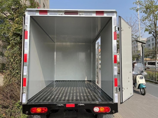 FeiDi Pure Electric Light Box Truck cerrado con 260km de alcance 4010*1750*380mm 2 asientos