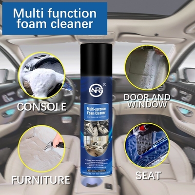 Limpiador de espuma de interiores multifuncional para el lavado de automóviles y la descontaminación de asientos de cuero