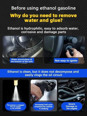 Agente deshidratante para automóviles La solución para la limpieza y protección del sistema de combustible