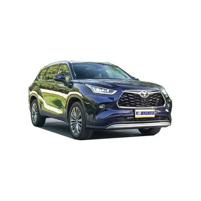 Highlander Toyota de Tejido Eléctrico Rojo Estándar Turbo Oscuro Multifunción SUV híbrido