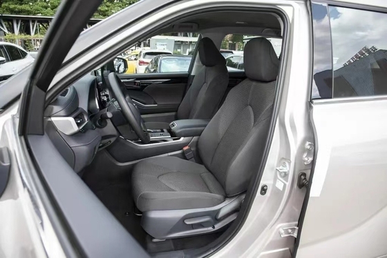 Highlander Toyota de Tejido Eléctrico Rojo Estándar Turbo Oscuro Multifunción SUV híbrido