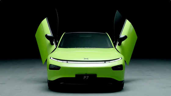 Xpeng P7 Ev 5 asientos SUV eléctrico con color interior oscuro y tipo de motor turbo