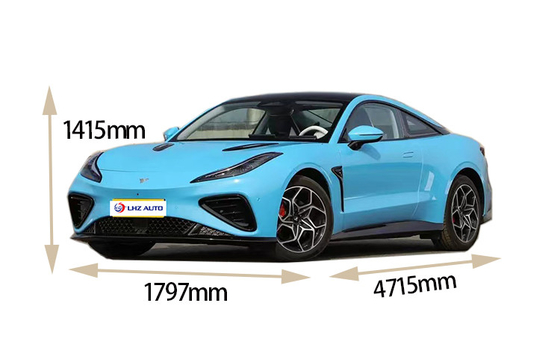 2024 Neta GT560 4 asientos SUV eléctrico puro Coches eléctricos Torque máximo Nm 620N.m