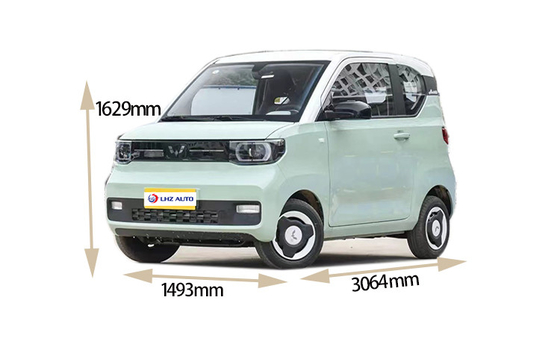 2024 Wuling Mini Electric Car Convertible SUV eléctrico puro con batería de iones de litio