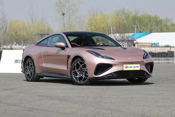 El 2023 Nezha GT es el estado de la técnica 100% eléctrico de los coches deportivos con 3.7s 4WD aceleración