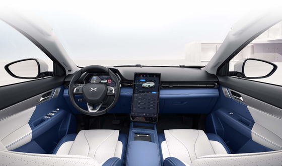 El elegante Xiao Peng G3i 2022 SUV eléctrico con control de velocidad ACC y tiempo de carga de 0.33