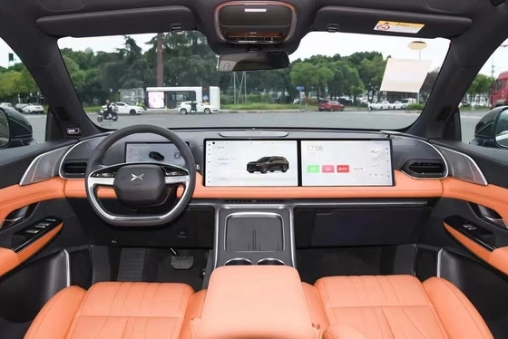 570 km de alcance Xpeng G9 SUV 4x4 Coche eléctrico con 650 km de distancia entre ejes y luz diurna LED