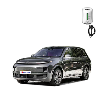Plata Li Xiang L8 MAX Coche eléctrico EV Multifunción Volante Techo solar panorámico