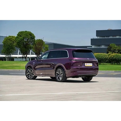 Silver Li Xiang L9 MAX 7 asientos AWD Drive SUV eléctrico con suspensión delantera multi-link