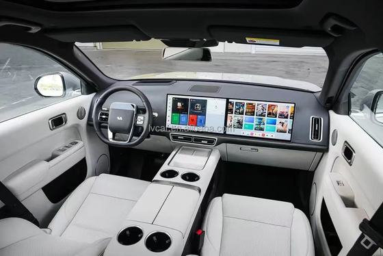 Silver Li Xiang Li L9 MAX SUV eléctrico 7 asientos con conducción automática para opciones multicolores