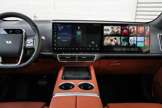 LI L7 Negro 2023 Ev Car Suv Coches eléctricos hacen LI Capacidad del motor 4.1 6L Luxury Lixiang Li