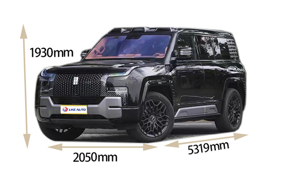 Capacidad de batería 49KWH SUV eléctrico híbrido BYD Yangwang U8 de lujo 5 plazas 4x4 grande
