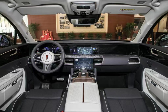 s Vehículo energético de venta más alta con volante izquierdo Hongqi e-hs9 con ≥ 400Ps de potencia máxima